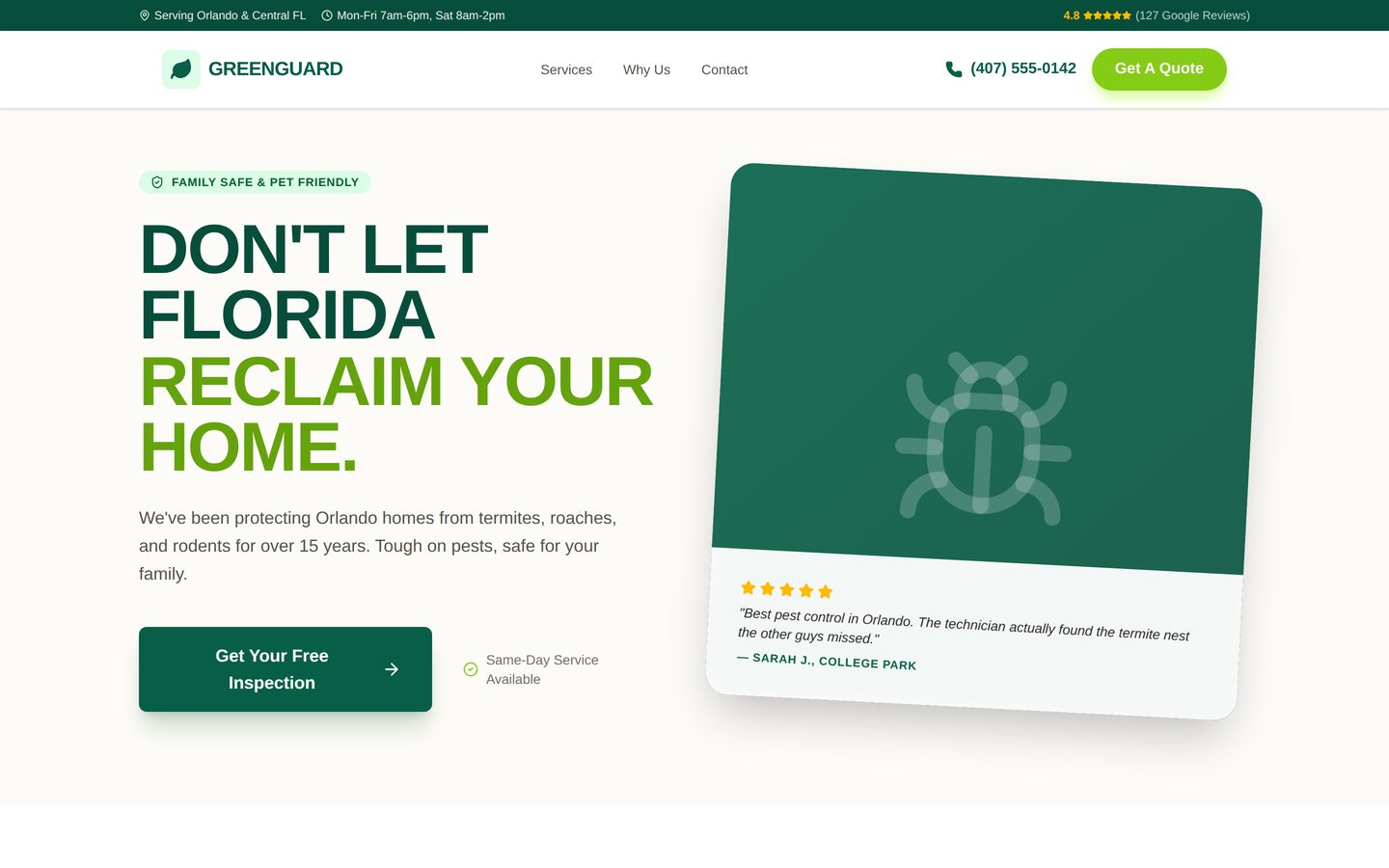 GreenGuard Pest Control preview