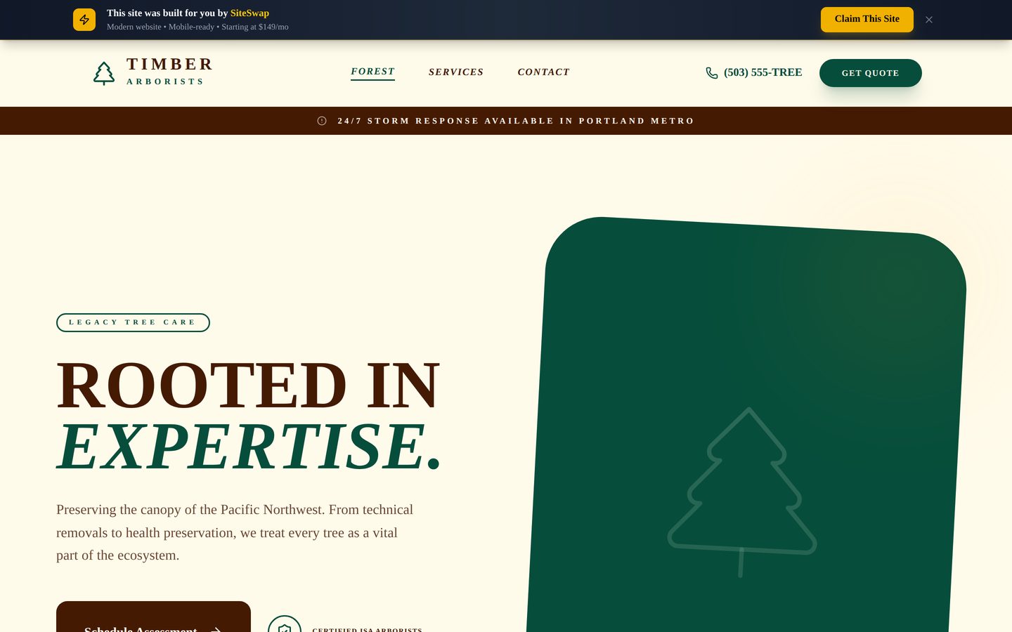 Timber Root Tree Service preview